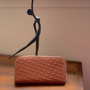 Lauren Ralph Lauren
embossed logo-print leather wallet